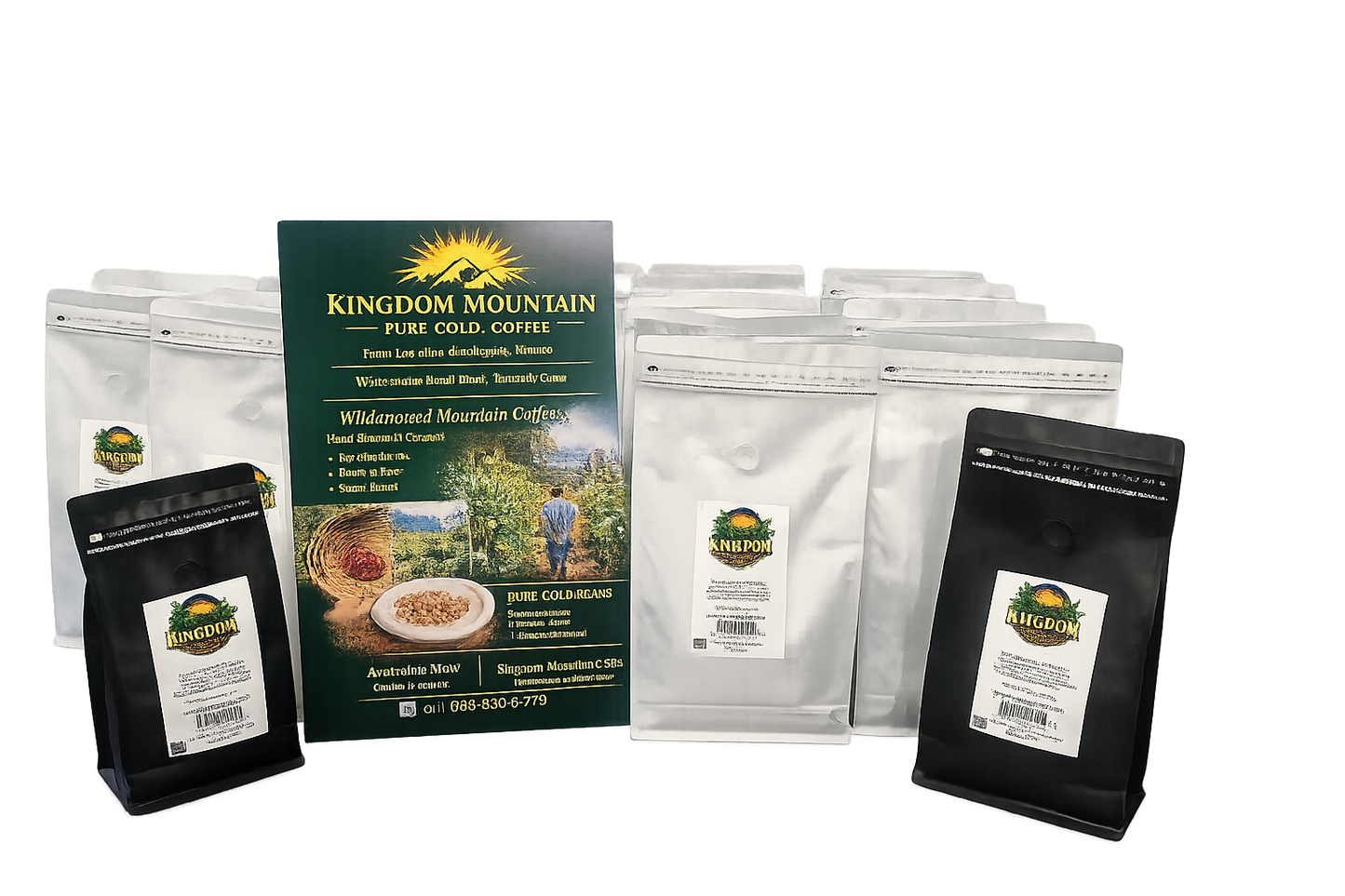 Pure Gold Ground Coffee Sample