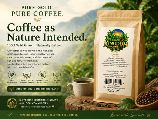 Whole Roasted Pure Gold Beans- "Puro Oro" Beans